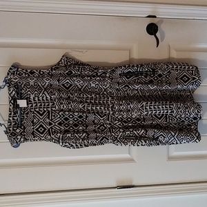 EUC Dress by Feathers black and white size 2xl